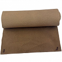 Ekokoža Largo Dark Camel, poťahová látka na podklade, hrubá, metráž