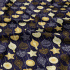 Tissus en coton de Noël au mètre, 160 cm motif Noël 20 bleu-marine