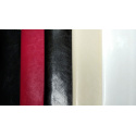 Simili cuir glacé au mètre, 380 g/m², largeur 145 cm, ecru
