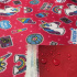 Tissu extérieur Imperméable PVC Codura 600D, 360 g/m², 150 cm, Licorne Rouge