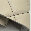 Le cuir écologique POINTU 5X5 cm couleur beige-marron