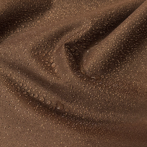 Vodu odpuzující látky, Oxford, šíře 160 cm, Hnědá