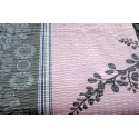 Linge de lit en crêpe avec fermeture éclair, couleur Rose, 140x200 cm 