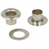 Oeillets intérieur 6 mm acier chromé 10 pces
