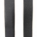 Auto-agrippant à coudre piece crochet et boucle graphite 100 mm 25m