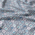 Tissu coton au métre imprimé Oriental bleu 2