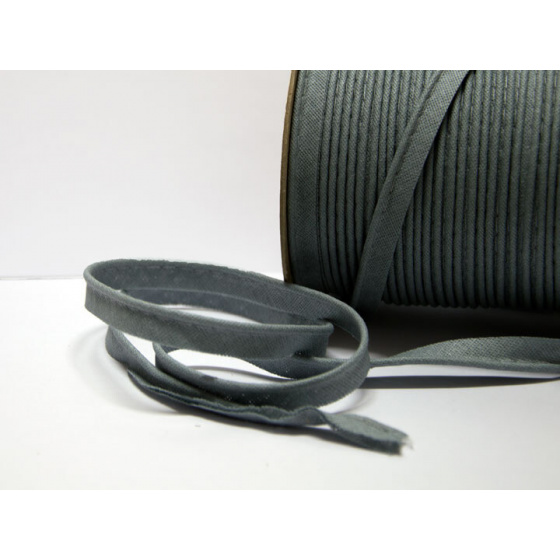 Passepoil coton couleur gris