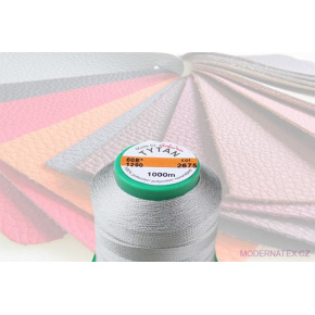 Fils à coudre d'ameublement TYTAN 60E 1000 m couleur grise clair 2675 Fils à coudre d'ameublement TYTAN 60E 1000 m couleur grise clair 2675