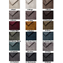 Tissu velours ameublement 390 g/m² au mètre, Infinity Java