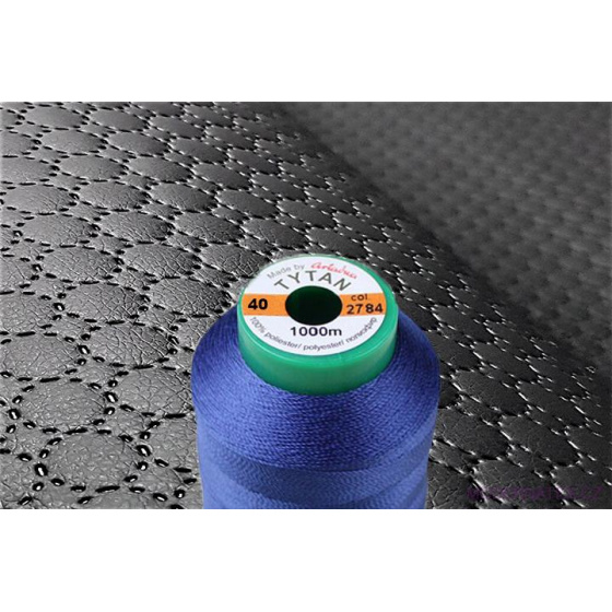 Šicí nitě TYTAN 40 1000 m  modré barva  2784 