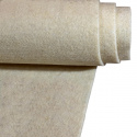 Feutre de laine 4 mm, 600 g/m², largeur 150 cm, ecru