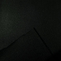 Velúrová poťahová látka Velluto 20, farba čierna, metráž 145 cm 