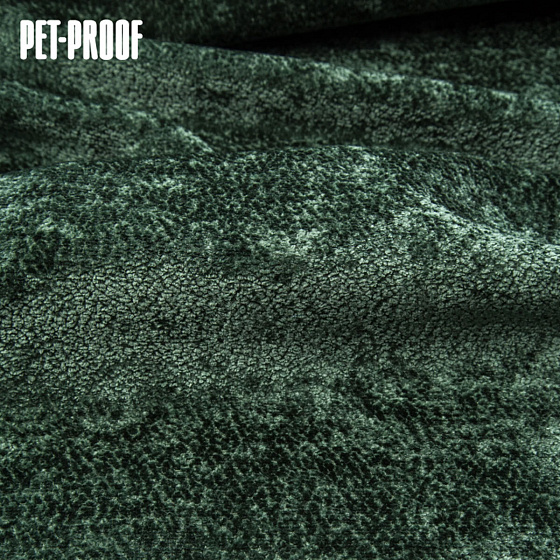Tissu d'ameublement Aphrodite Rain Forest, super doux et lisse, Pet proof