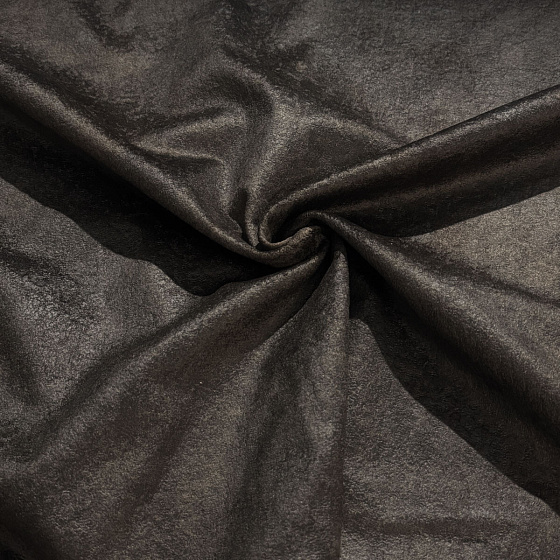 Velurová potahová látka, Infinity, Čokoládová