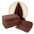 Serviette de bain 70x140 cm, couleur marron