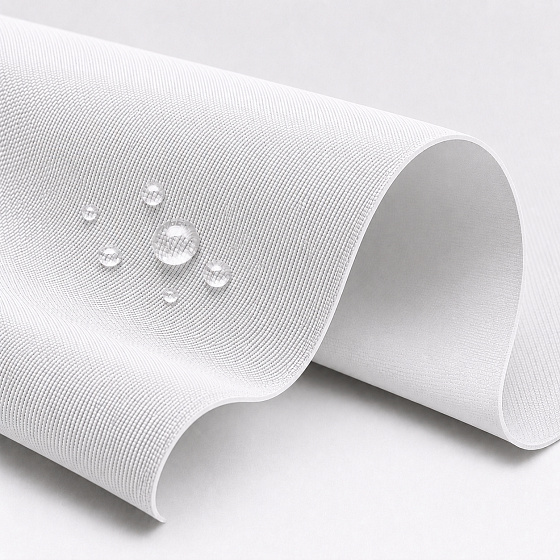 Tissu extérieur Imperméable PVC Codura 600D, 360 g/m², 150 cm, Blanche