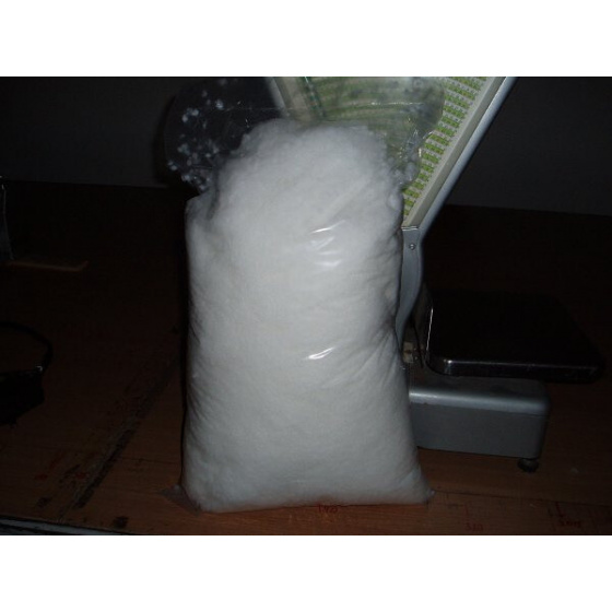 Fibre de rembourrage blanche, 500 g