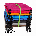 Coussin d'assise de jardin Oxford marrone, 40 × 40 cm