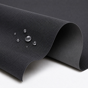 Tissu extérieur Imperméable PVC Codura 600D, 360 g/m², 150 cm, Graphite