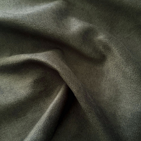 Tissu d'ameublement velours Salvador Graphite, super doux et lisse, Pet proof