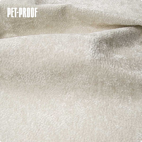 Tissu d'ameublement Aphrodite Ivory, super doux et lisse, Pet proof