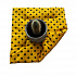 Coussin-40x40x2-cm-Noir-point-jaune