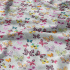 Tissu coton au métre imprimé Papillons Nez couleur gris
