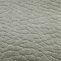 Simili cuir Largo Light Grey, tissu d'ameublement grossier à base de, au métre