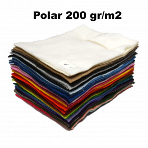 Échantillonneur du tissu Polar (Mikrofleece) 200 gr/m2