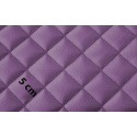 Ekokůže barva fialová prošívaná, koženka metráž