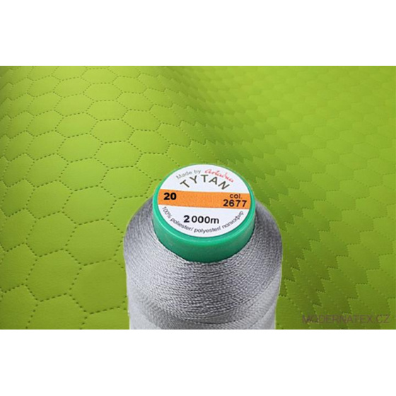 Fils à coudre d'ameublement TYTAN 20 2000 m  couleur grise 2677