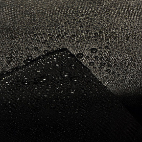 Tissu imperméable Kodura Nylon 1000D, 340 g/m², 147 cm, Noir Tissu imperméable Kodura Nylon 1000D, 340 g/m², 147 cm, Noir