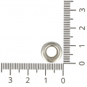 Oeillets intérieur 6 mm acier chromé 10 pces