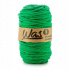 Cordons tressé coton 5 mm, 100 m,  couleur verte 220