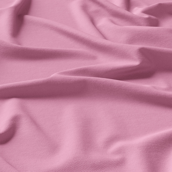 Tissu en coton uni au mètre, 125 g/m², largeur 160 cm, rose