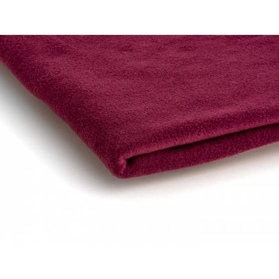 Tissus polaire, 200 g/m², pour loisirs créatifs bordeaux 30