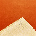 Le cuir écologique SOFT couleur orange