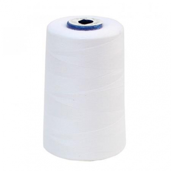 Šicí nitě VIGA 80 do overloků 5000m barva bílá 1630