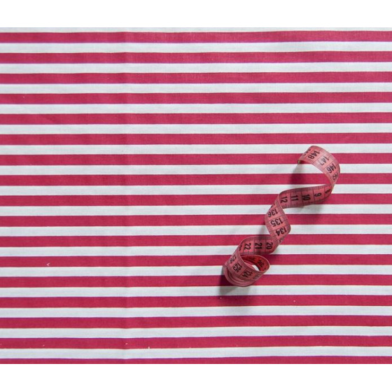 Dekorační dětské bavlněné látky metráž Proužky