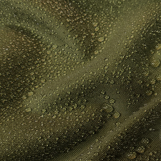 Vodu odpuzující látky, Oxford, šíře 160 cm, Tm. Olivová