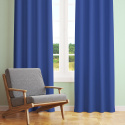Tissu en coton uni au mètre, 125 g/m², largeur 160 cm, chaber