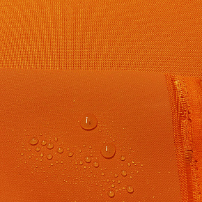 Tissu extérieur Imperméable PVC Codura 600D, 360 g/m², 150 cm, Orange Tissu extérieur Imperméable PVC Codura 600D, 360 g/m², 150 cm, Orange