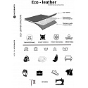 Simili cuir Marine au mètre, 480 g/m², largeur 145 cm, blanc