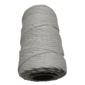 Ficelle de coton couleur blanche 40 m