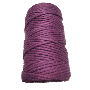 Ficelle de coton couleur violet 40 m