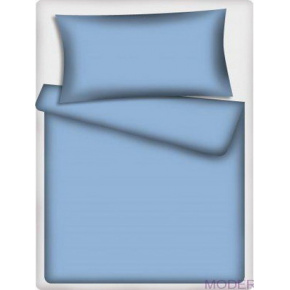 Tissus en coton, uni couleur clair bleu 506-1 