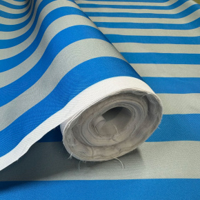 Tissu d'extérieur pour transats et hamacs de jardin, gris-bleu, 5 cm