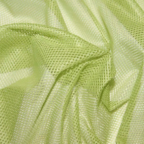 Tissu filet mesh, 100% polyester, couleur vert petite maille 2x2 mm.