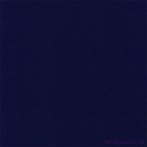 Tissu sergé de polycoton ESTER 245x03 bleu fonce