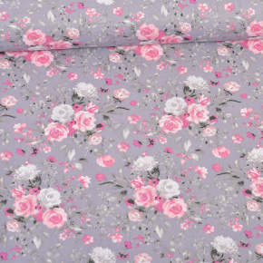 Tissu coton au métre imprimé Fleurs 1453